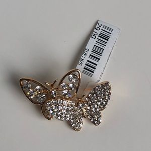 NWT Butterfly brooch